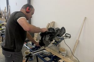 Lancement de notre atelier valorisation palettes